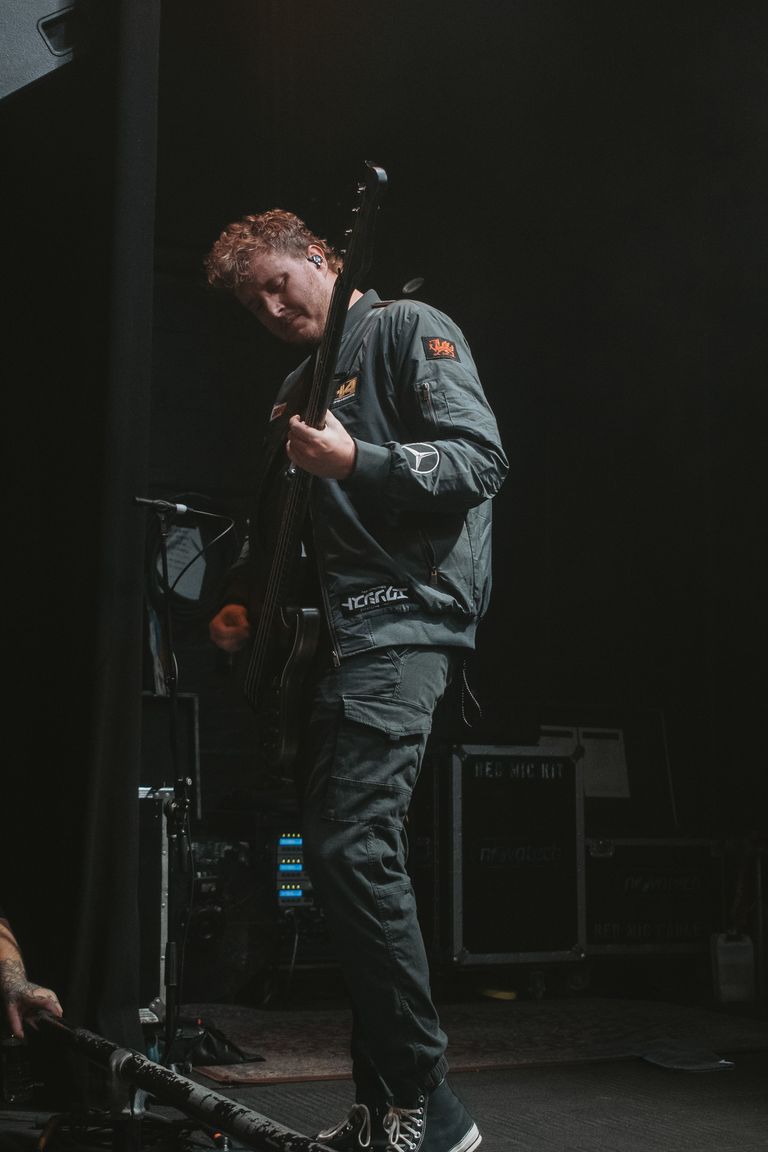 Holding Absence performing live in Adelaide at Lion Arts Factory